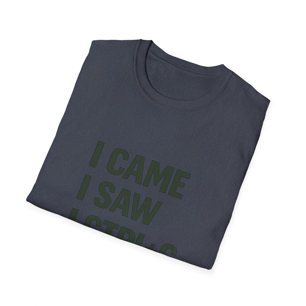 I Came I Saw CTRL+C CTRL+V T-Shirt — Funny Programmer Copy Paste Graphic Tee