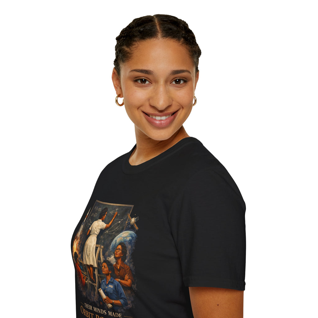 T‑Shirt — 'They Dreamed Made Orbit Possible' Vintage Space Exploration Tee