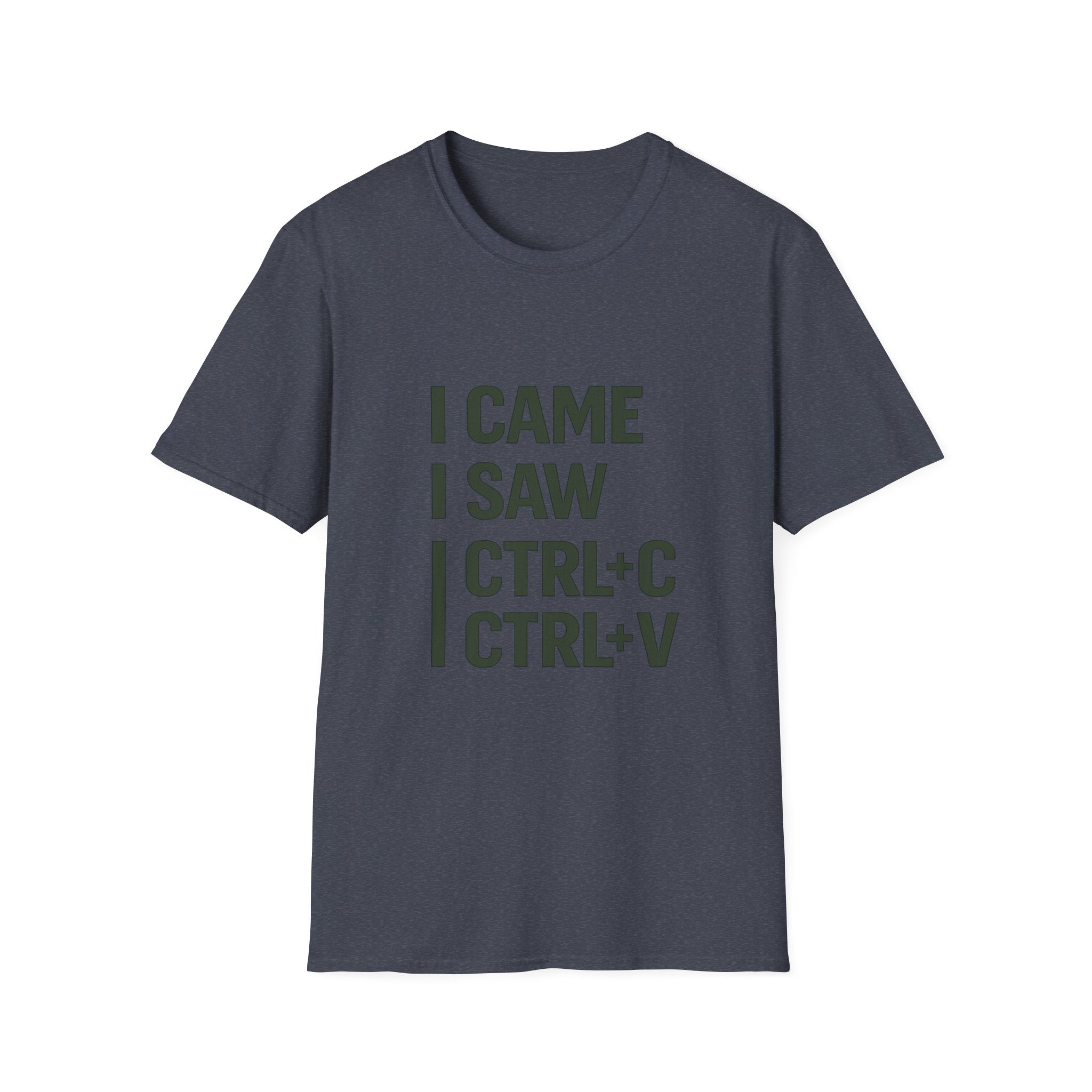 I Came I Saw CTRL+C CTRL+V T-Shirt — Funny Programmer Copy Paste Graphic Tee