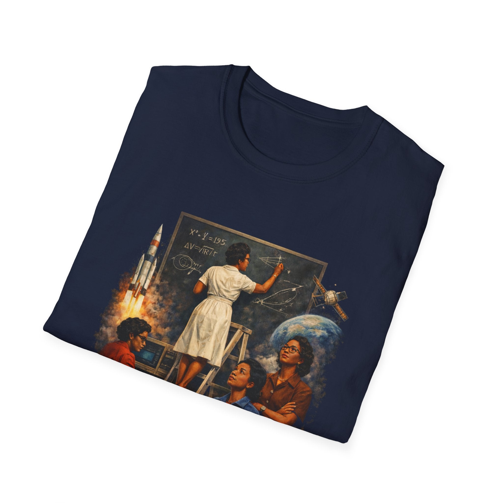 T‑Shirt — 'They Dreamed Made Orbit Possible' Vintage Space Exploration Tee