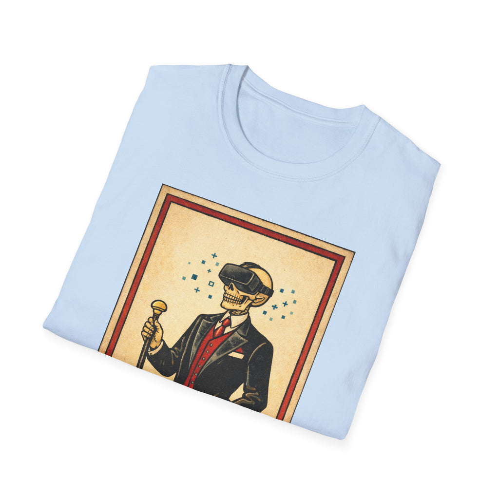El Catrín Vintage Graphic T-Shirt — Día de los Muertos Gentleman Design