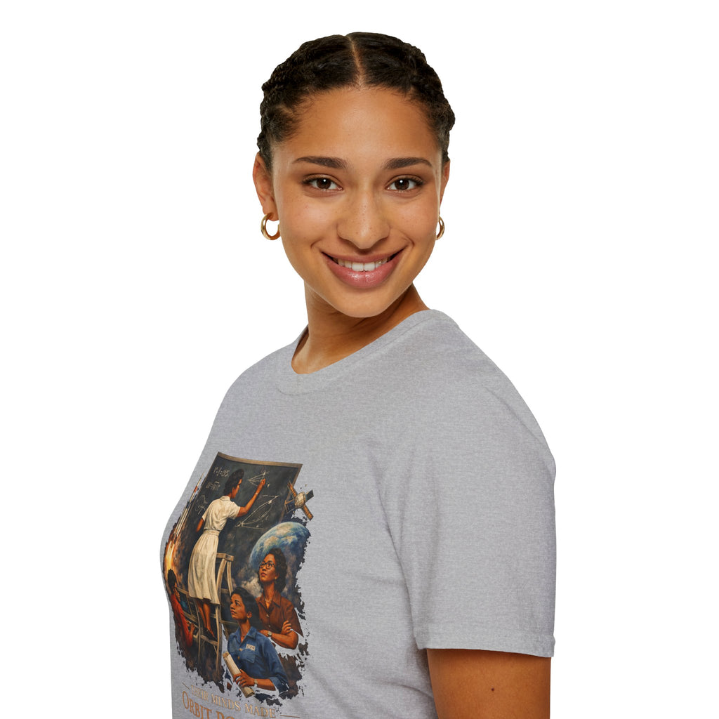 T‑Shirt — 'They Dreamed Made Orbit Possible' Vintage Space Exploration Tee