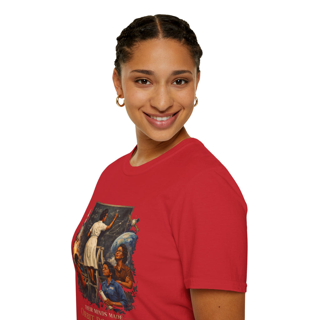 T‑Shirt — 'They Dreamed Made Orbit Possible' Vintage Space Exploration Tee