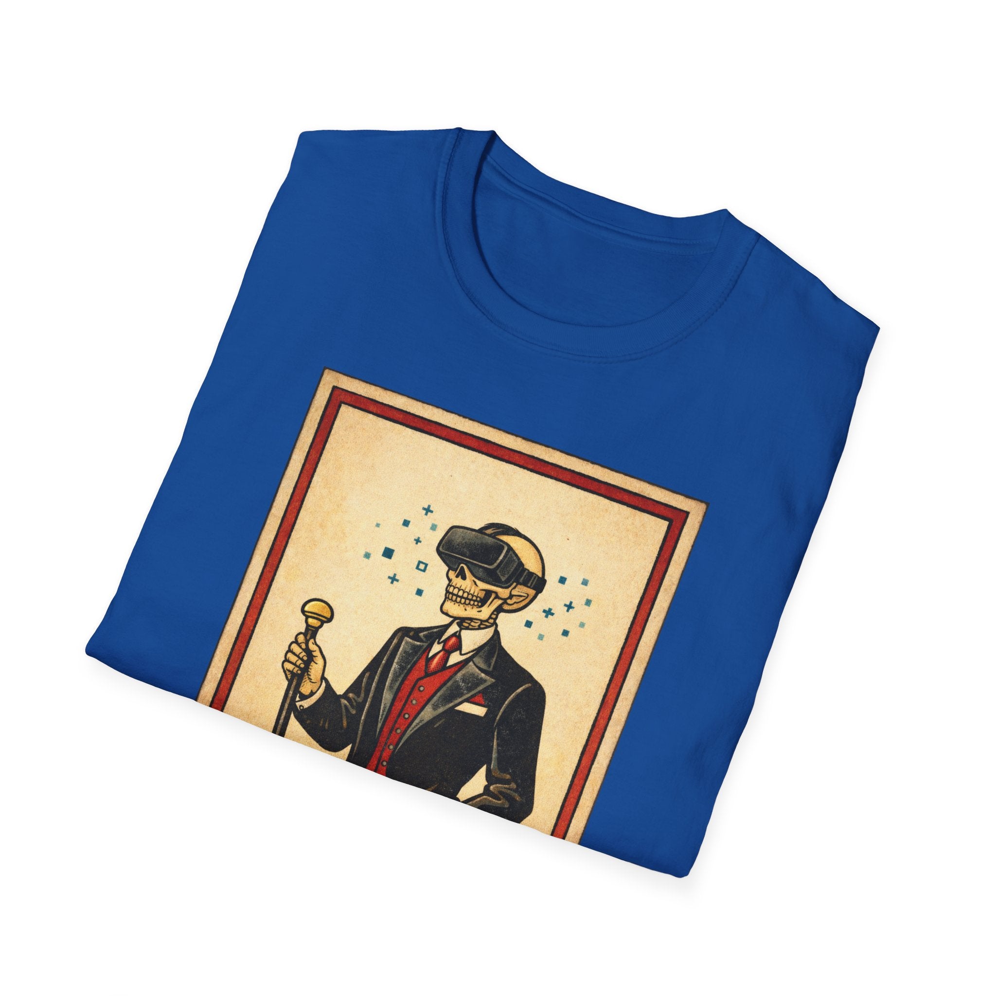 El Catrín Vintage Graphic T-Shirt — Día de los Muertos Gentleman Design