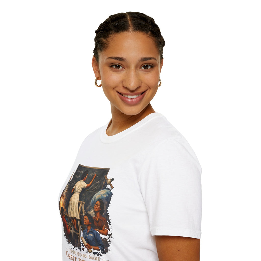 T‑Shirt — 'They Dreamed Made Orbit Possible' Vintage Space Exploration Tee