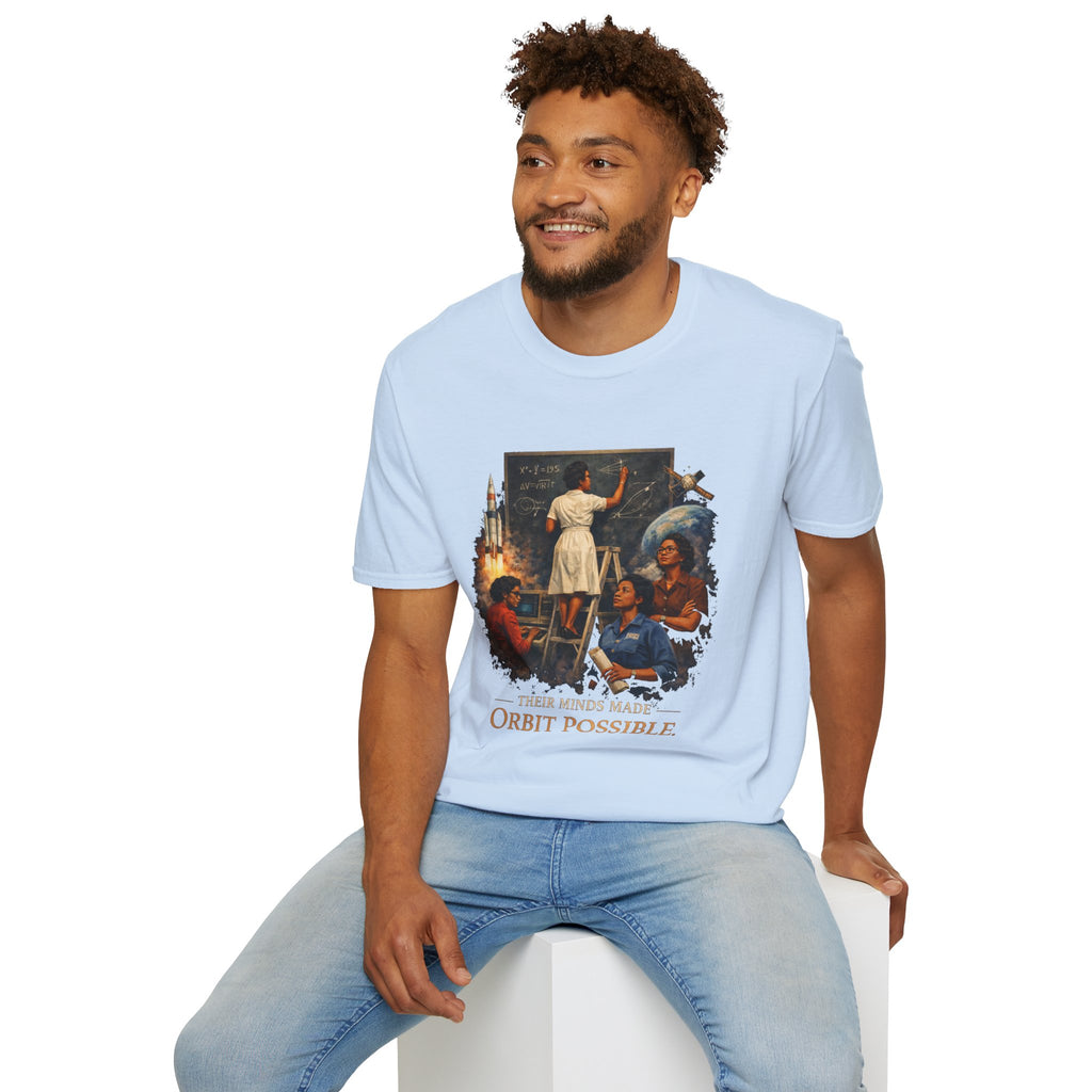 T‑Shirt — 'They Dreamed Made Orbit Possible' Vintage Space Exploration Tee