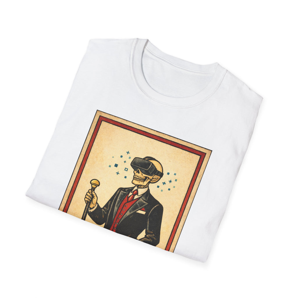 El Catrín Vintage Graphic T-Shirt — Día de los Muertos Gentleman Design