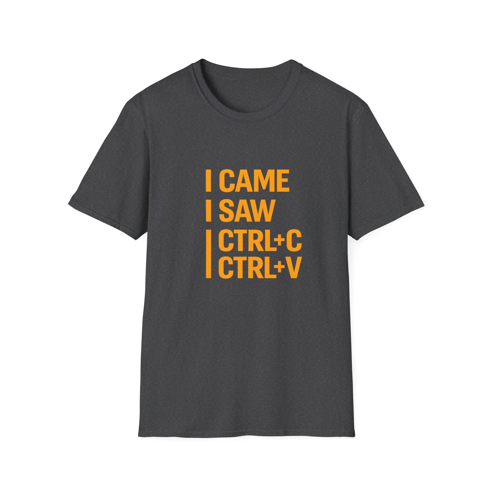 I Came I Saw CTRL+C CTRL+V T-Shirt — Funny Copy Paste Graphic Tee for Coders & Students