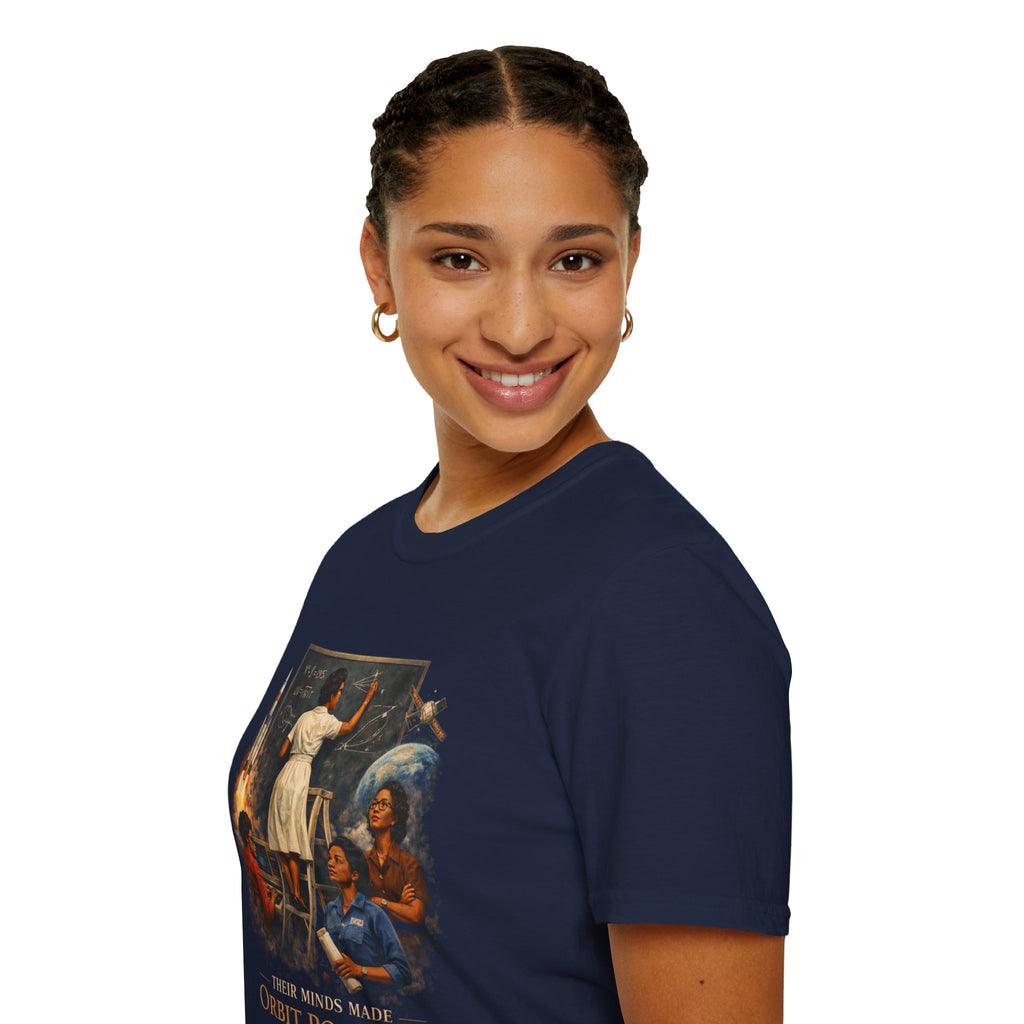 T‑Shirt — 'They Dreamed Made Orbit Possible' Vintage Space Exploration Tee