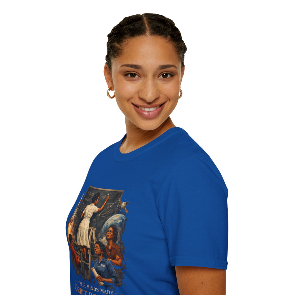 T‑Shirt — 'They Dreamed Made Orbit Possible' Vintage Space Exploration Tee