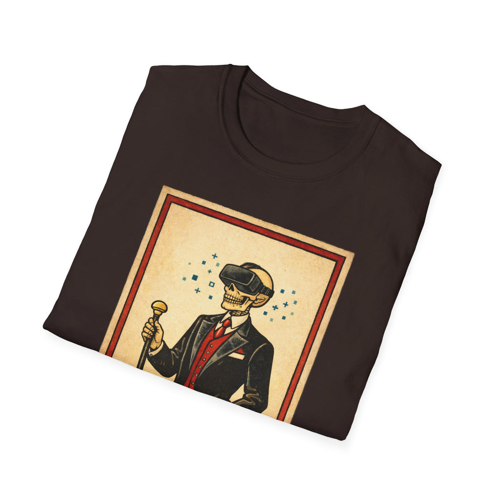 El Catrín Vintage Graphic T-Shirt — Día de los Muertos Gentleman Design