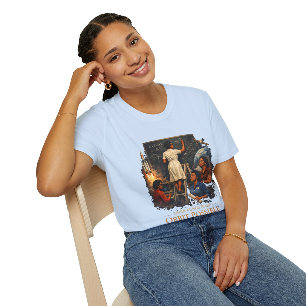 T‑Shirt — 'They Dreamed Made Orbit Possible' Vintage Space Exploration Tee