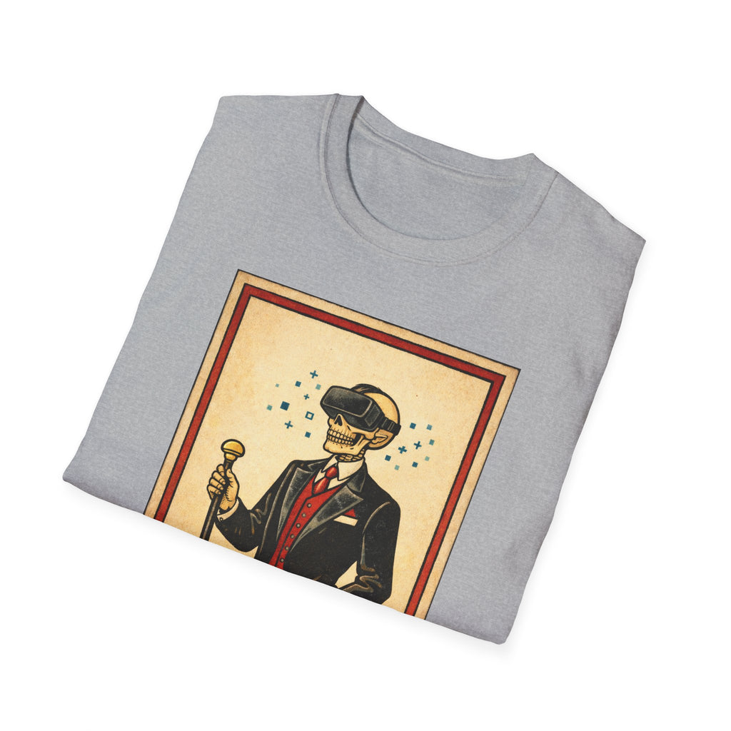 El Catrín Vintage Graphic T-Shirt — Día de los Muertos Gentleman Design
