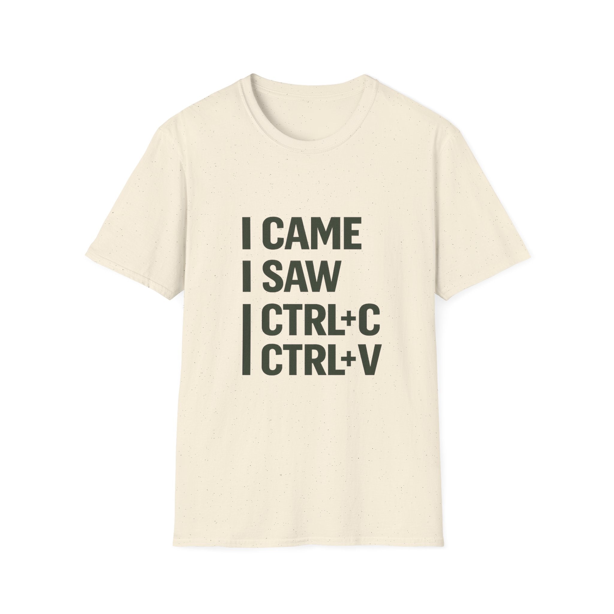 I Came I Saw CTRL+C CTRL+V T-Shirt — Funny Programmer Copy Paste Graphic Tee