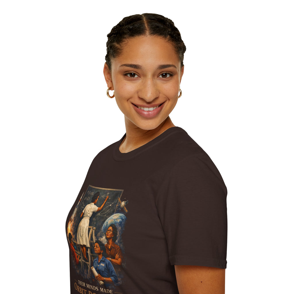T‑Shirt — 'They Dreamed Made Orbit Possible' Vintage Space Exploration Tee