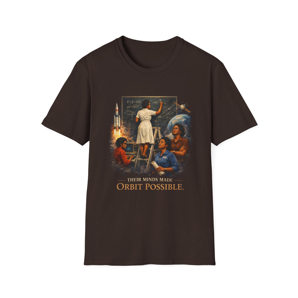 T‑Shirt — 'They Dreamed Made Orbit Possible' Vintage Space Exploration Tee