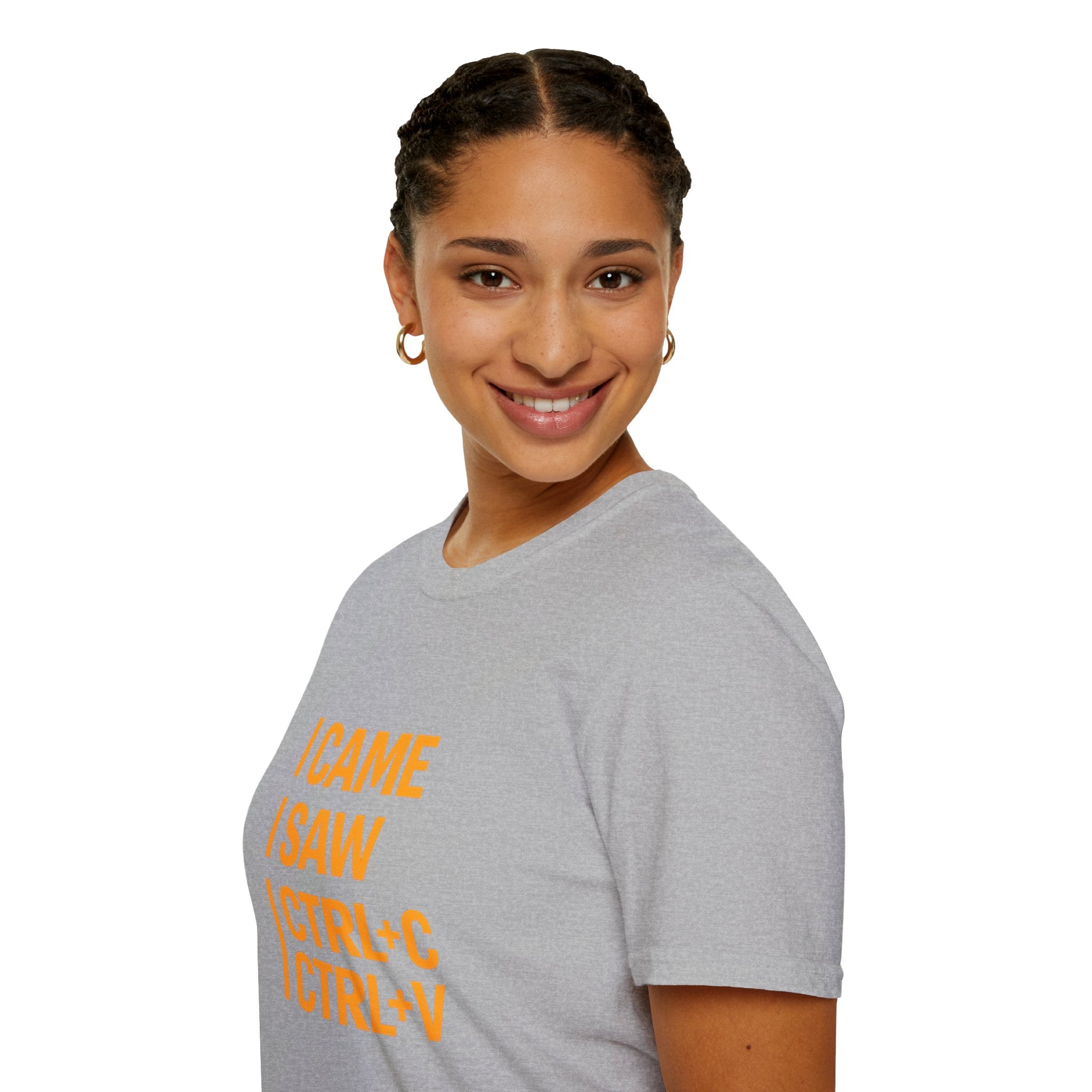 I Came I Saw CTRL+C CTRL+V T-Shirt — Funny Copy Paste Graphic Tee for Coders & Students