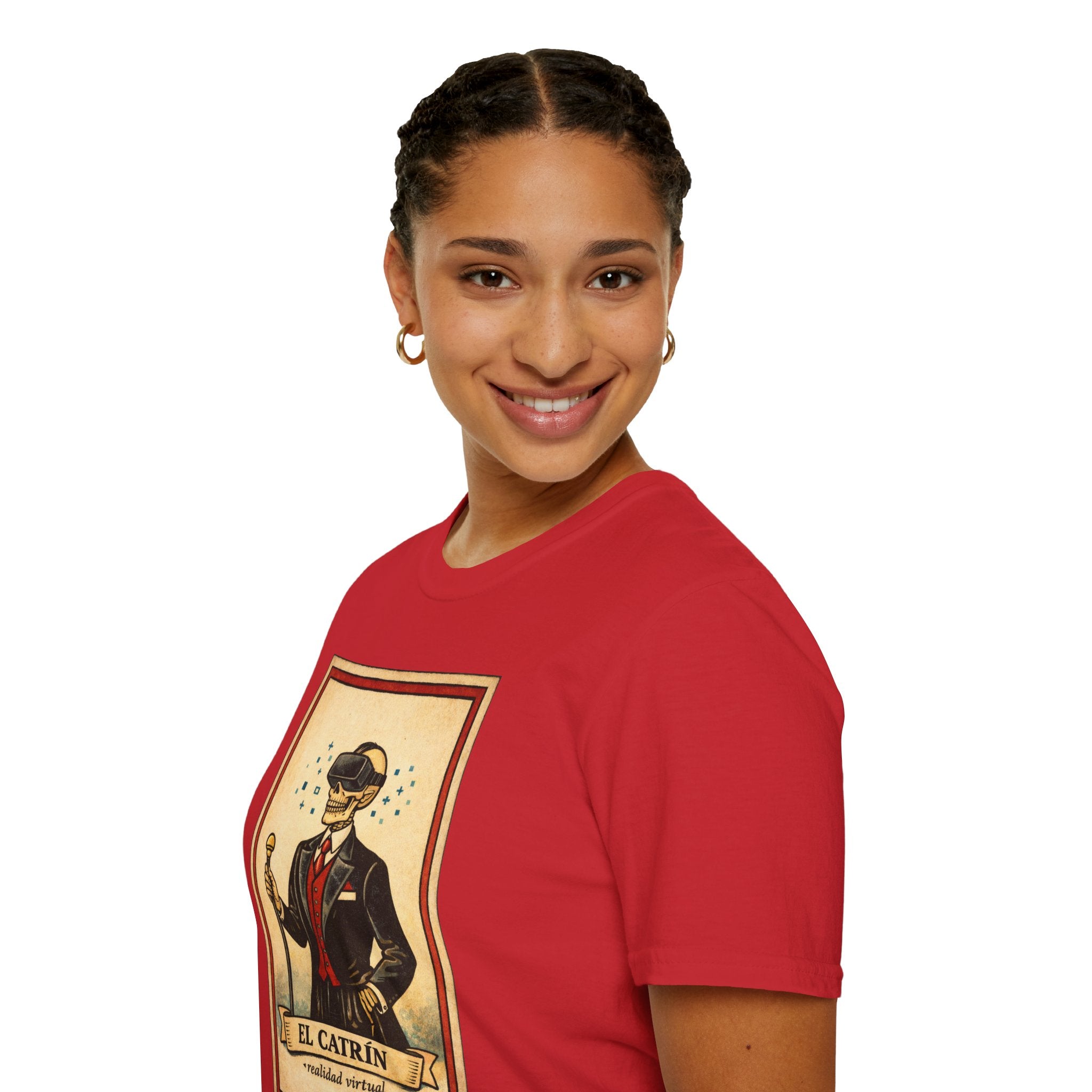 El Catrín Vintage Graphic T-Shirt — Día de los Muertos Gentleman Design